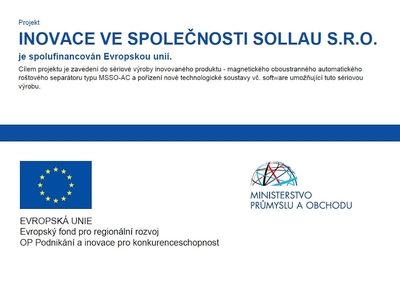 Projekt Posílení pozice společnosti SOLLAU s.r.o. na zahraničních trzích