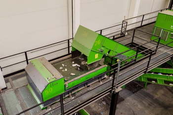Eddy current separátor ECS – třídění neželezných kovů ze škváry ZEVO