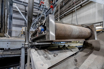 Automatická magnetická deska DND-AC – třídění neželezných kovů ze škváry ZEVO