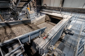 Eddy current separátor ECS – třídění neželezných kovů ze škváry ZEVO