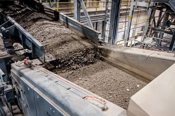 Eddy current separátor ECS – třídění neželezných kovů ze škváry ZEVO