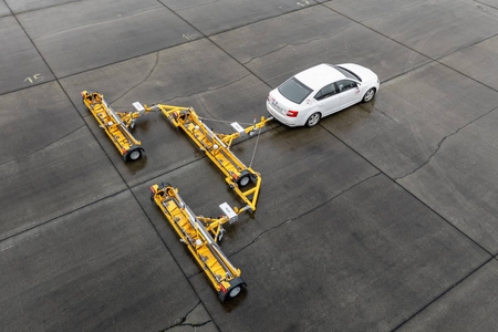 Magnetická metla pro letiště a rozlehlé oblasti MSA EAGLE