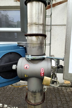 Magnetický separátor do potrubí MSP-S – pneumatická doprava mouky ve výrobě těstovin