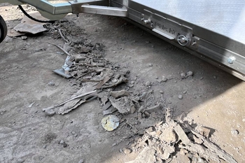 Magnetická metla MS 2000 FALCON – čištění ploch od popadanéo šrotu