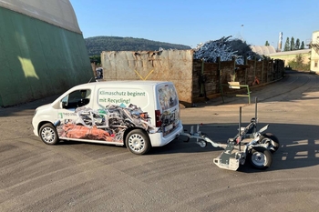 Magnetická metla MS 2000 FALCON – čištění ploch od popadanéo šrotu