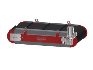 Feritový magnet nad dopravník s automatickým čištěním DND-AC