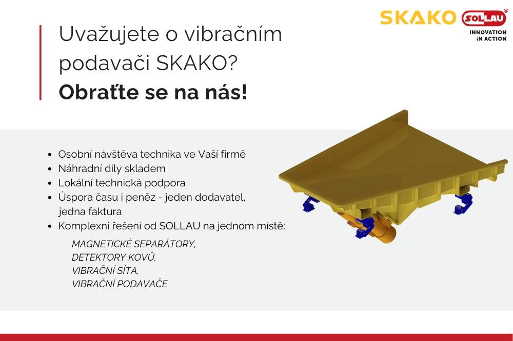 Vibrační podavač SKAKO