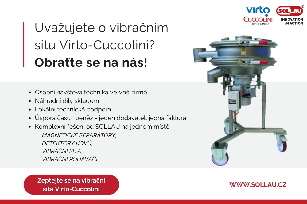 Vibrační síto Virto Cuccolini- 