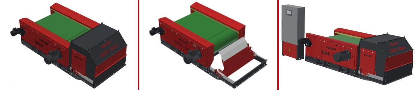Magnetický separátor s excentricky uloženým rotorem (ECS-E ZEBU