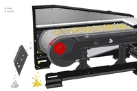 Magnetický separátor s excentricky uloženým rotorem (ECS-E BULL)