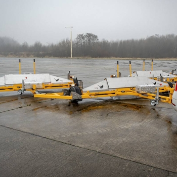 Magnetická metla MSA 9000 EAGLE pro letiště a rozlehlé oblasti