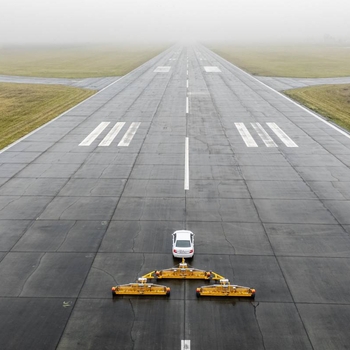 Magnetická metla MSA 9000 EAGLE pro letiště a rozlehlé oblasti