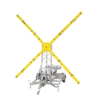 Mobilní světelný kříž FIREFLY 6 pro označení uzavření ranveje