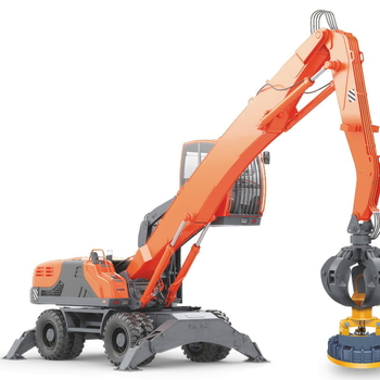 Elektromagnet na šrot kruhový